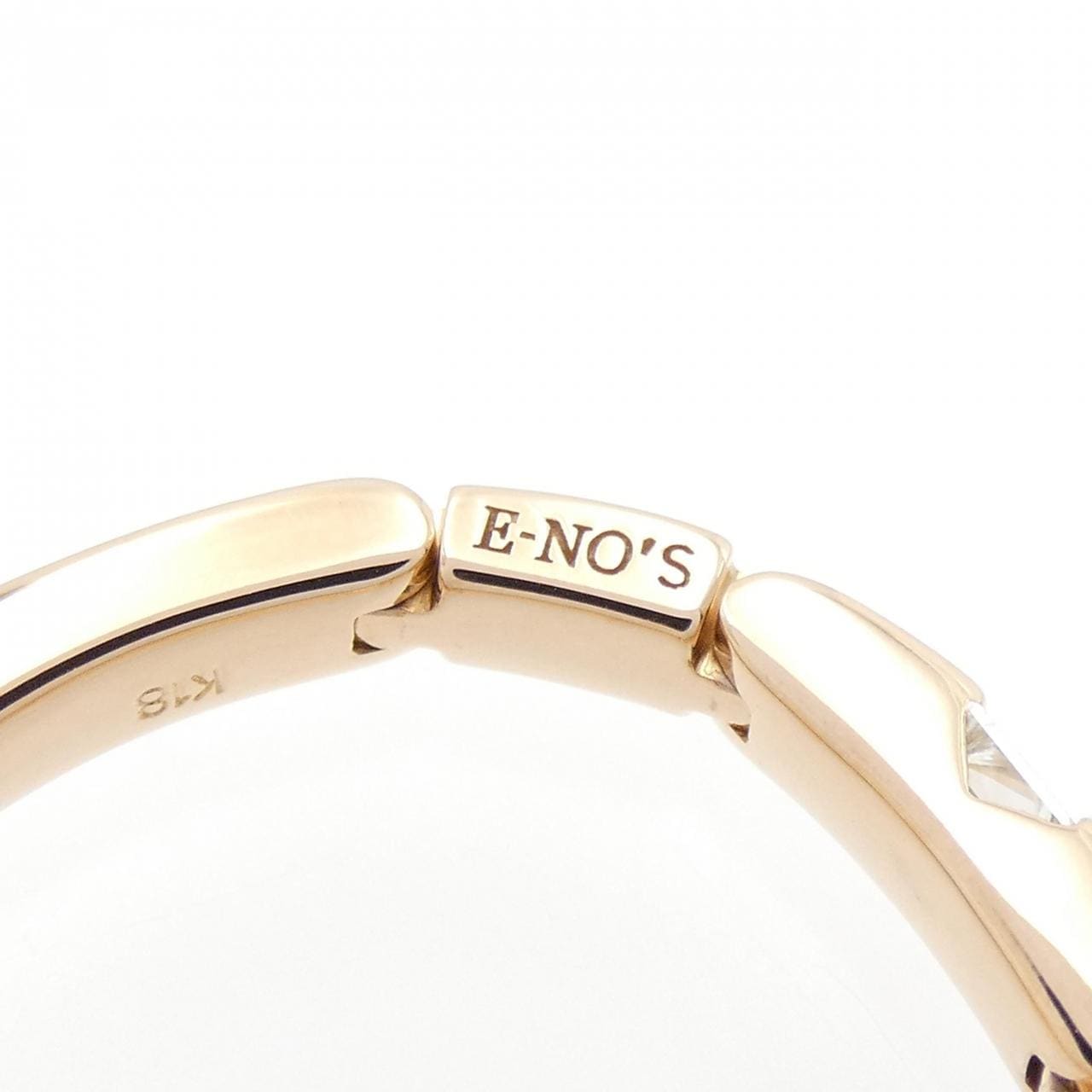 E-NOS Diamond Ring 0.14CT