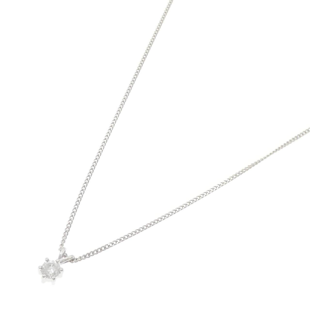 PT850 ダイヤモンド ネックレス 0.17CT