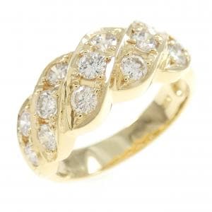 K18YG ダイヤモンド リング 1.00CT