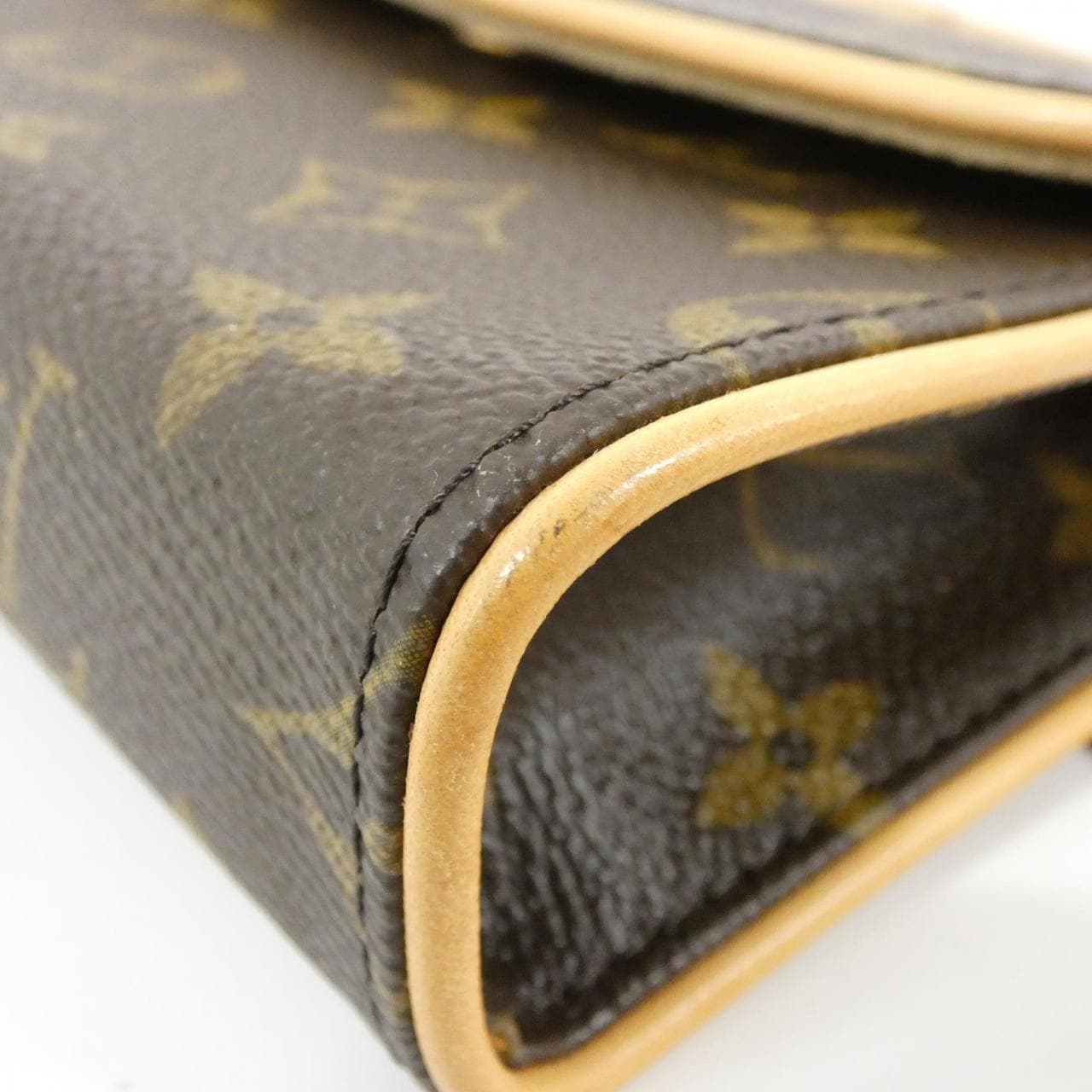 LOUIS VUITTON Monogram Pochette Florentine S M51855+M67304 腰包