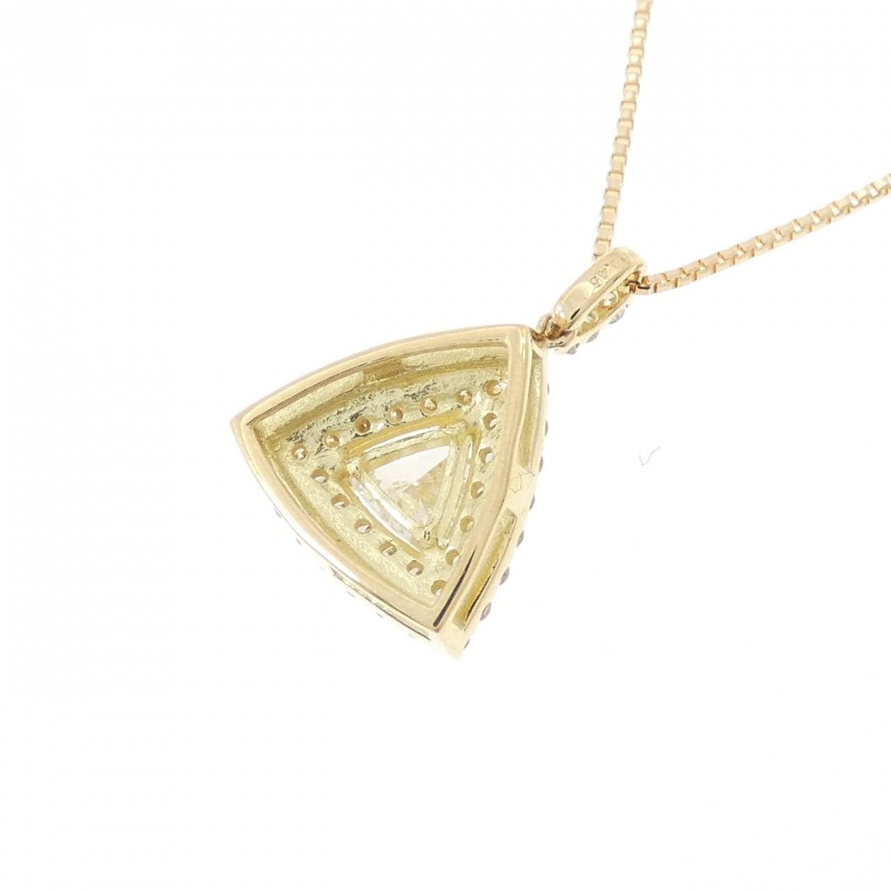 【新品】K18YG ダイヤモンド ネックレス 0.45CT