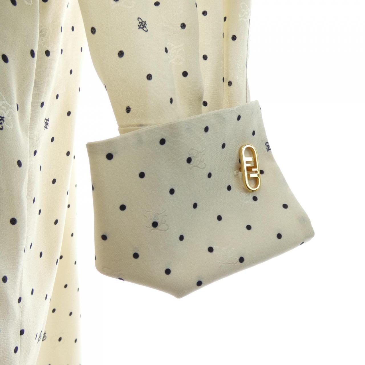 フェンディ FENDI カリグラフィ CALLIGRAPHY FDB658 AGU1 ワンピース