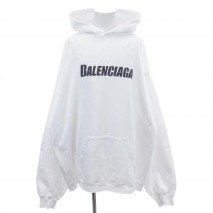 バレンシアガ BALENCIAGA DESTROYED LOGO PRINT HOODIE 729361 TNVL2 UNISEX パーカー