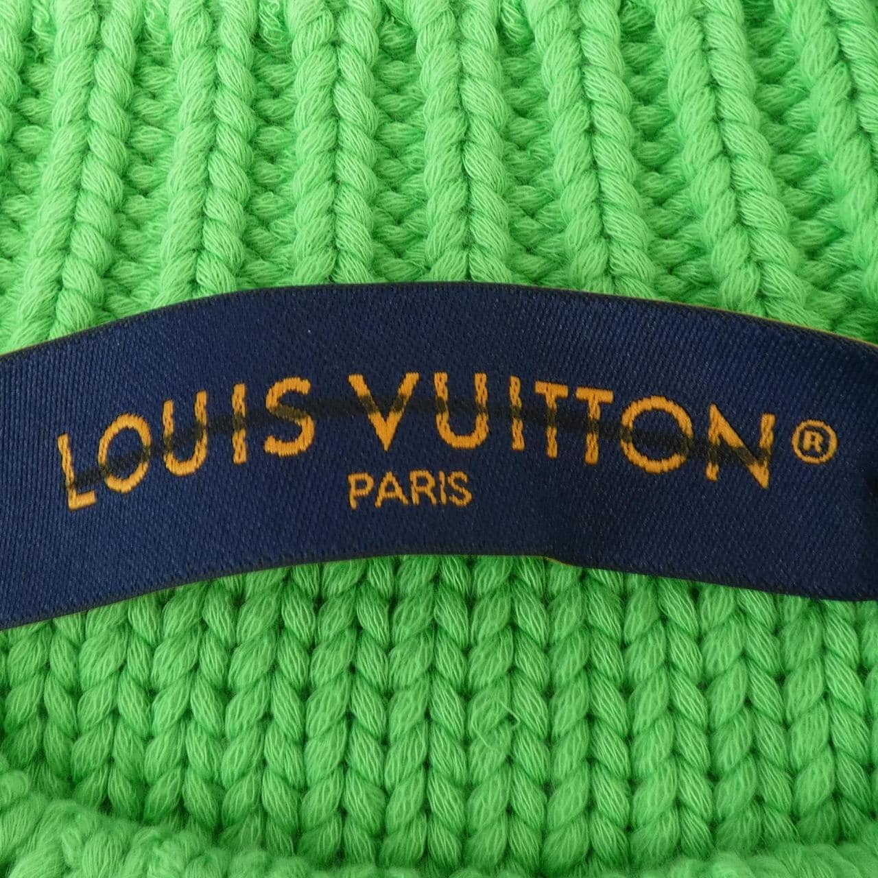 ルイヴィトン LOUIS VUITTON ハンドニットモノグラムフラワーコットンクルーネック HPN60WY84 ニット