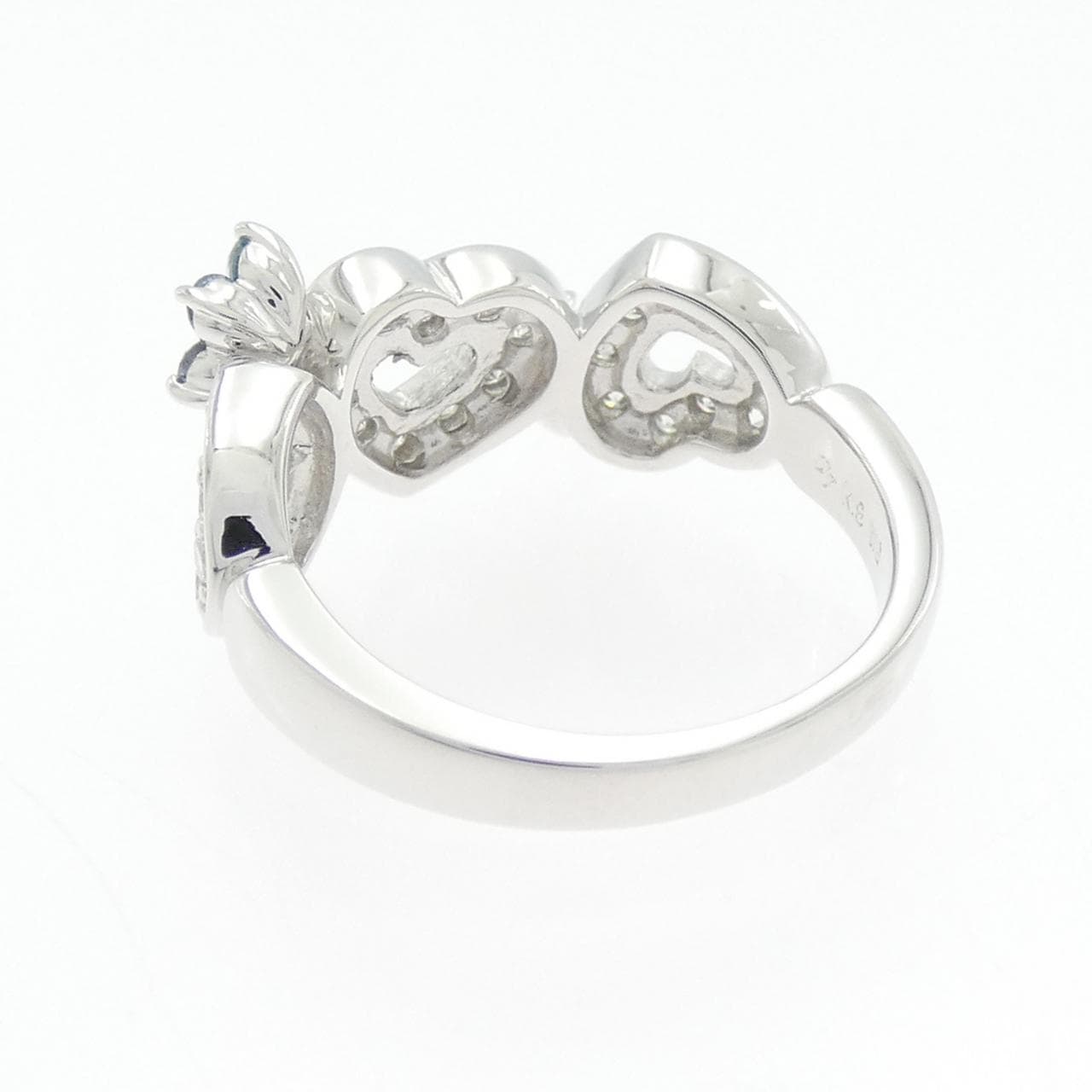 ポンテヴェキオ ピンクダイヤモンド リング 0.10CT