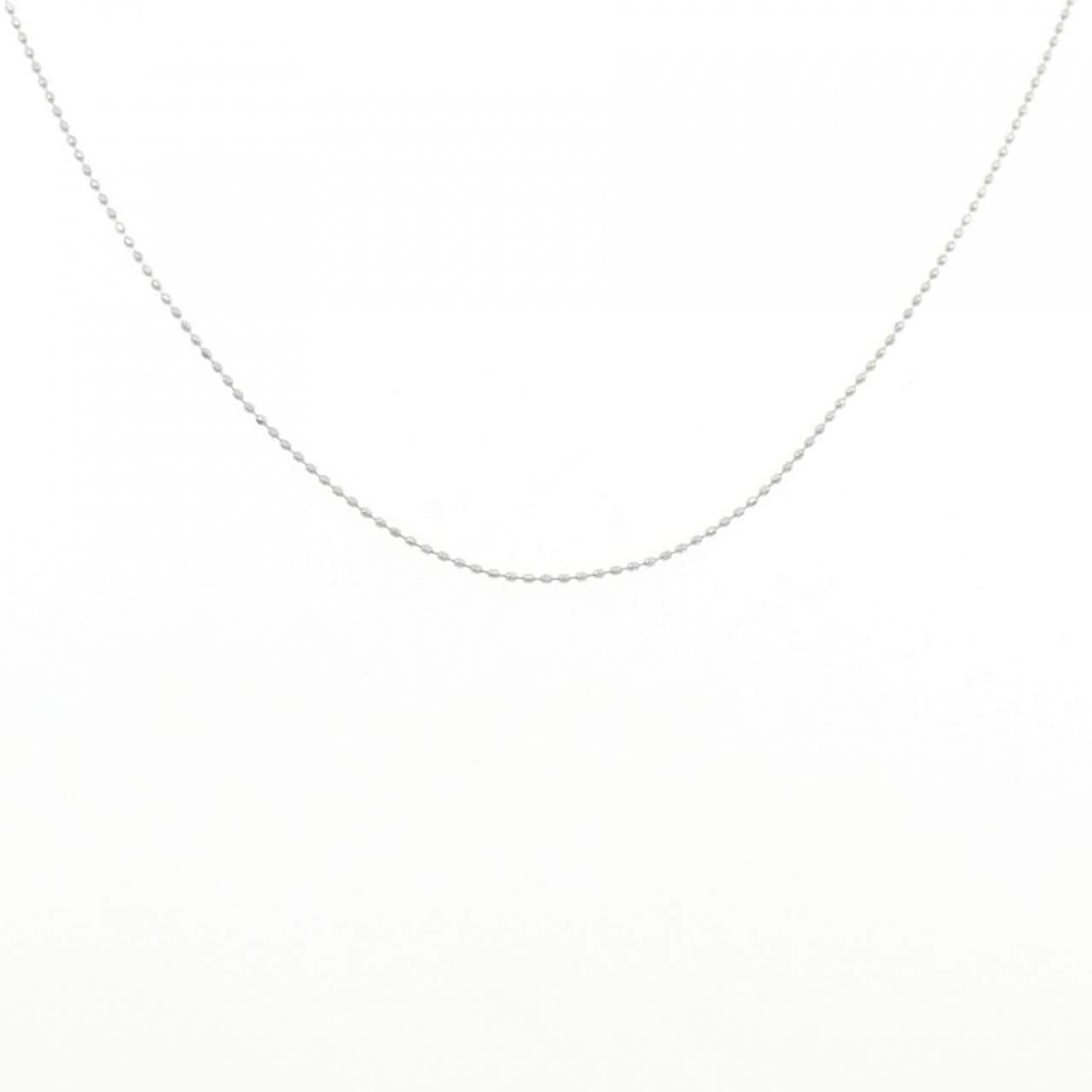 K18WG チェーン ネックレス