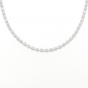 K18WG ダイヤモンド ネックレス 11.70CT
