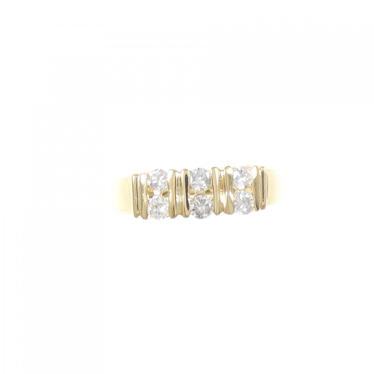K18YG ダイヤモンド リング 0.30CT