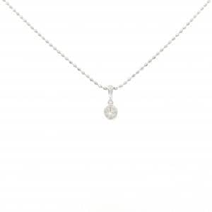K18WG ダイヤモンド ネックレス 0.11CT
