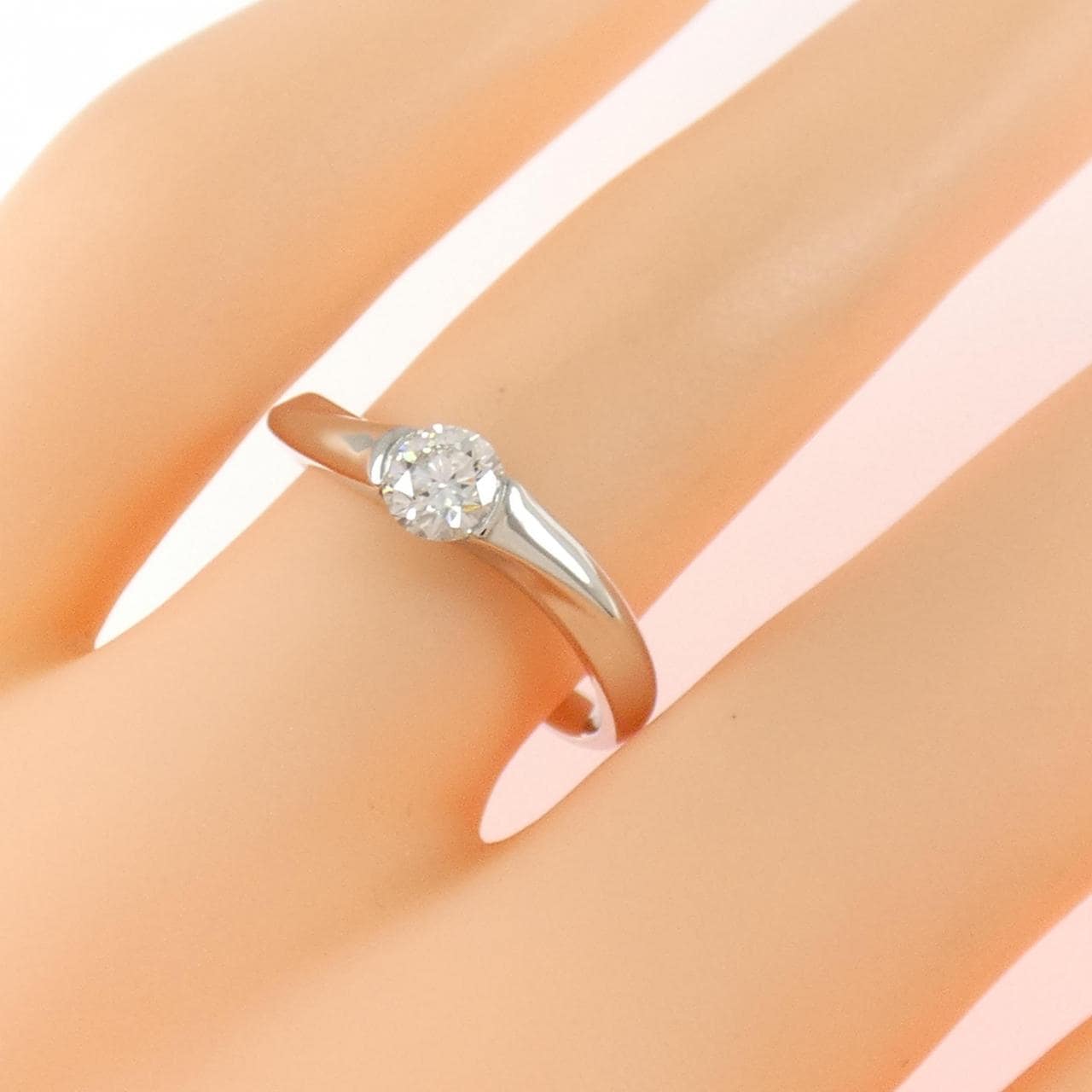 PT900 ダイヤモンド リング 0.325CT