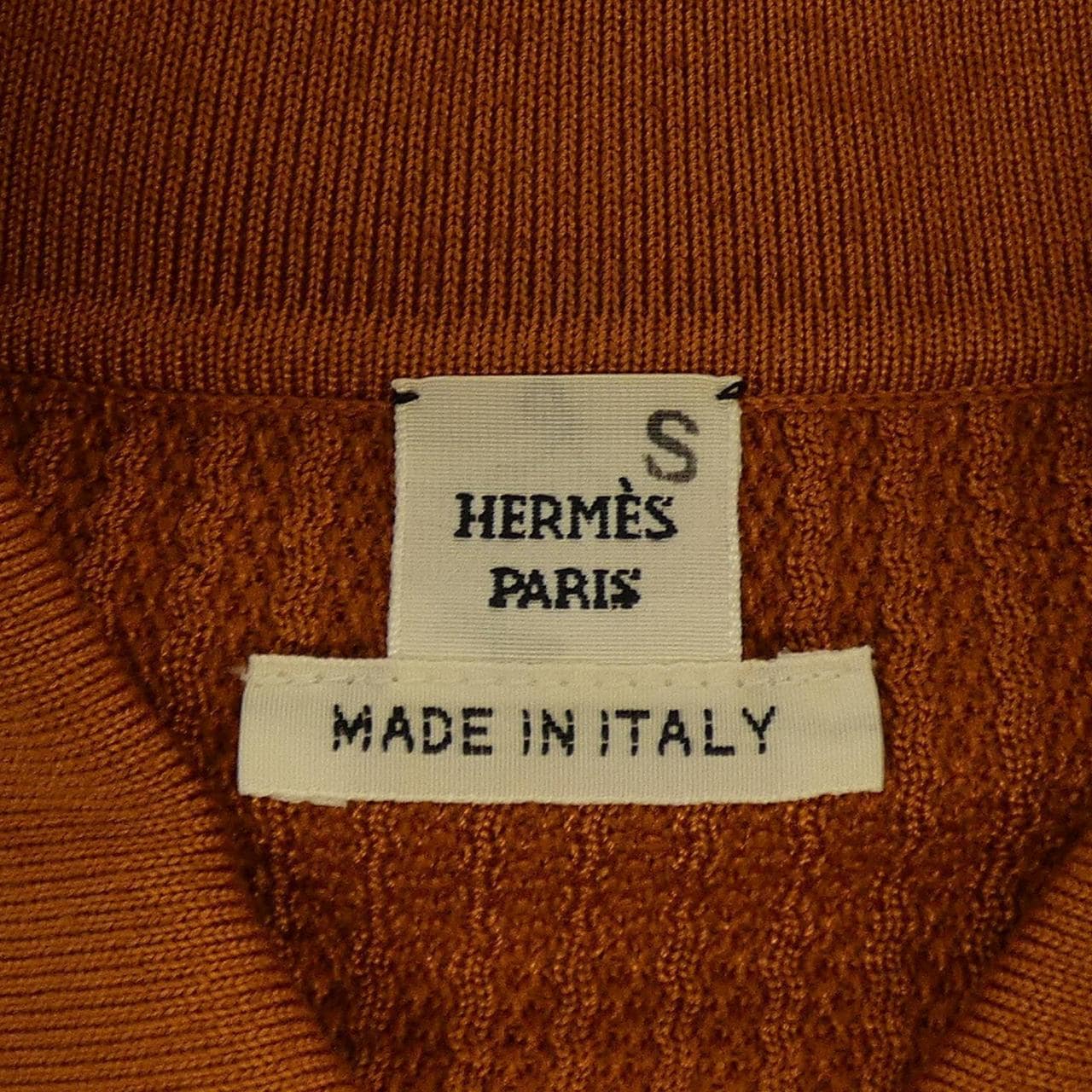 エルメス HERMES シャツカーディガン EFFET KALEIDOSCOPE 4H2729DG カーディガン