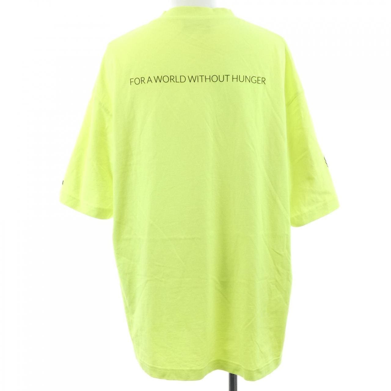 バレンシアガ BALENCIAGA WORLD FOOD PROGRAMME 612966 TMVL2 UNISEX Tシャツ