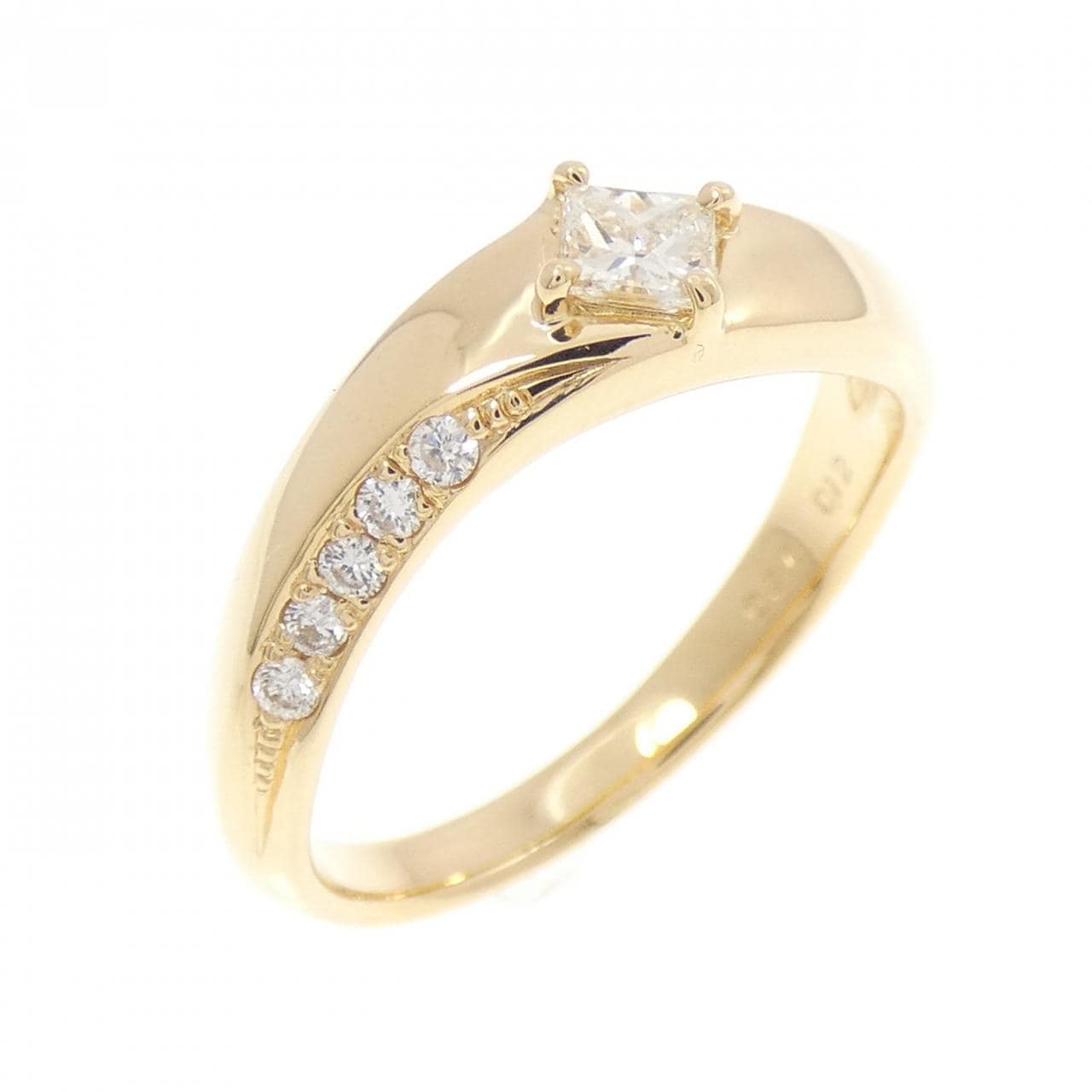 K18YG ダイヤモンド リング 0.20CT