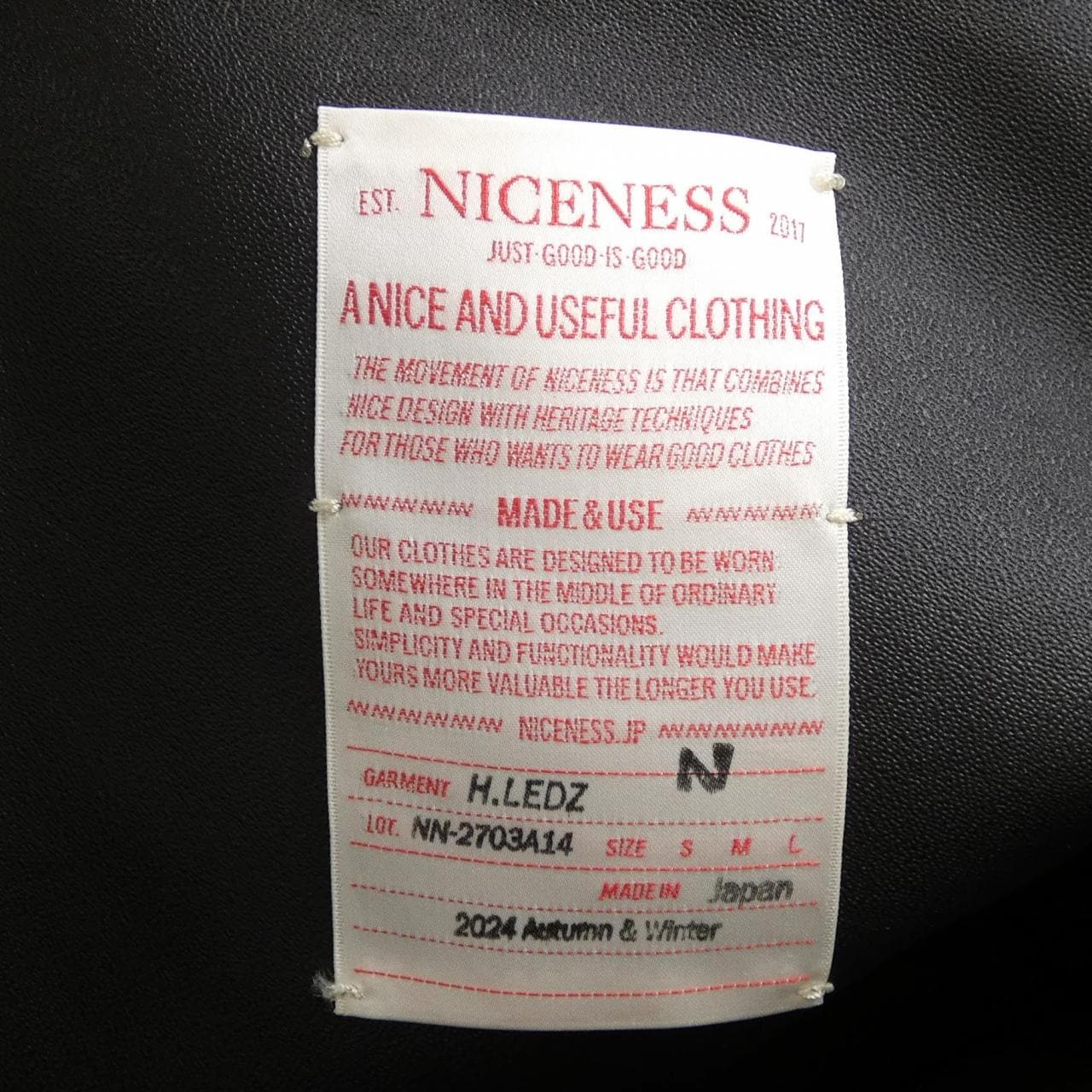 NICENESS BAG