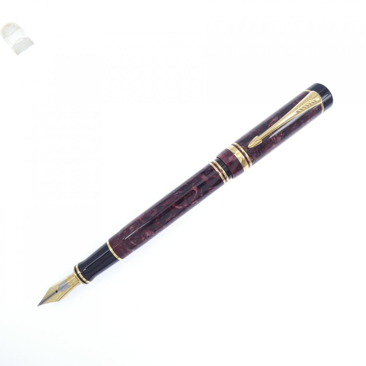 パーカー デュオフォールドマーブルレッドセンテニアル 万年筆
