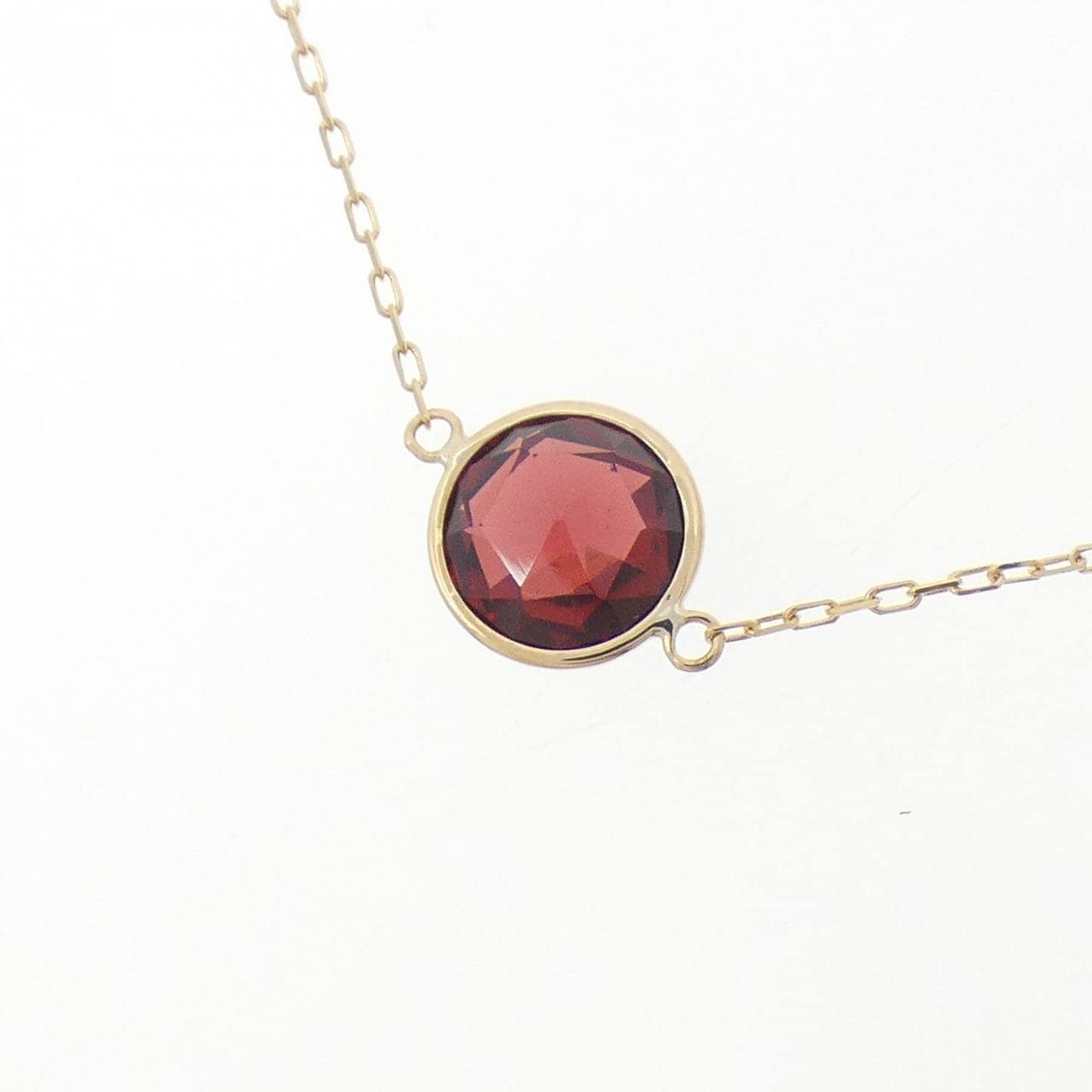 K18YG カラーストーン ネックレス