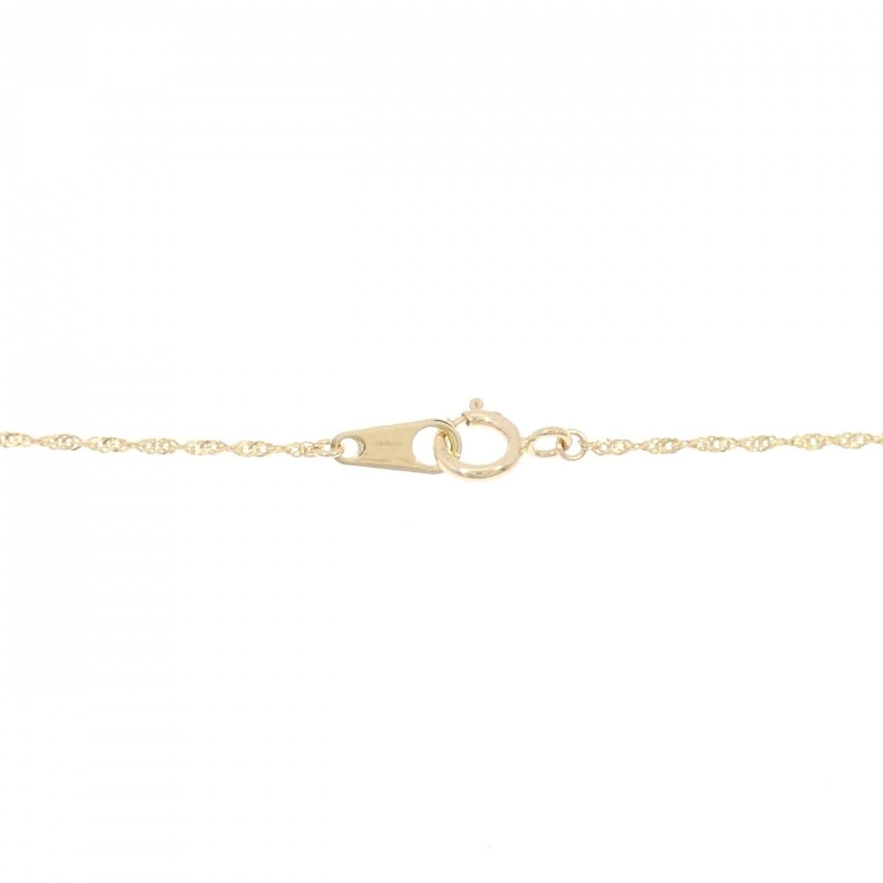 K18YG ルビー ネックレス 0.30CT