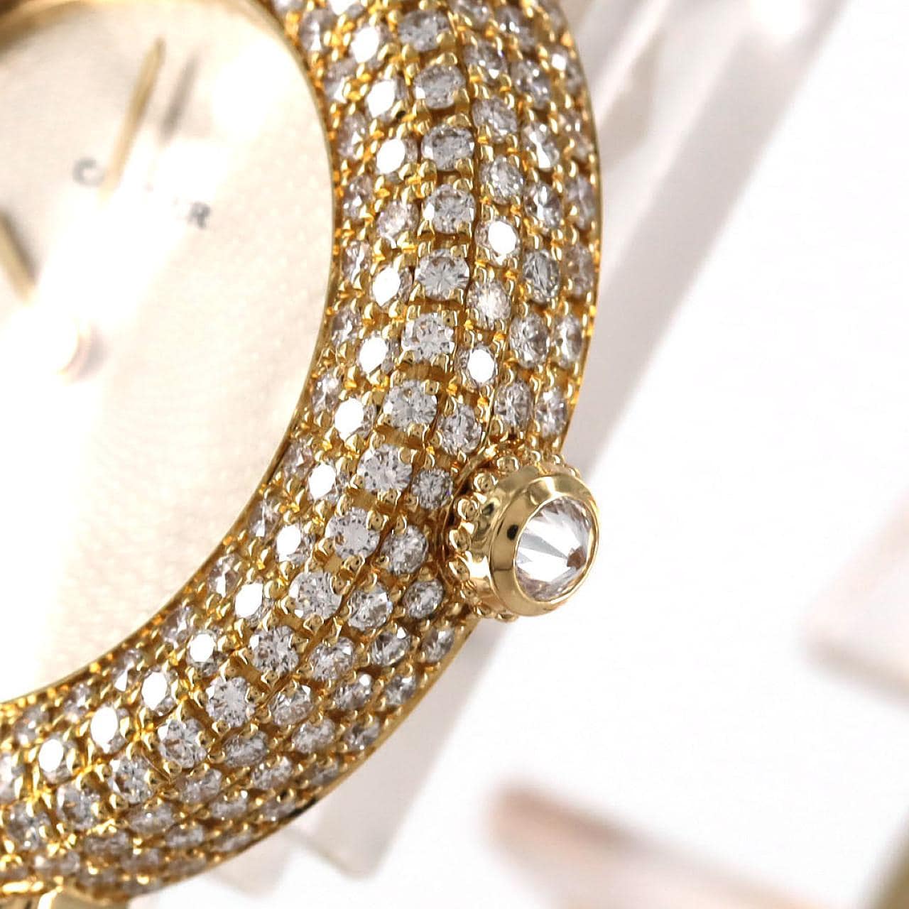 カルティエ パンテール1925 YG/5D WF3175R4 YG クォーツ