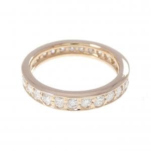 K18PG フルエタニティ ダイヤモンド リング 1.00CT