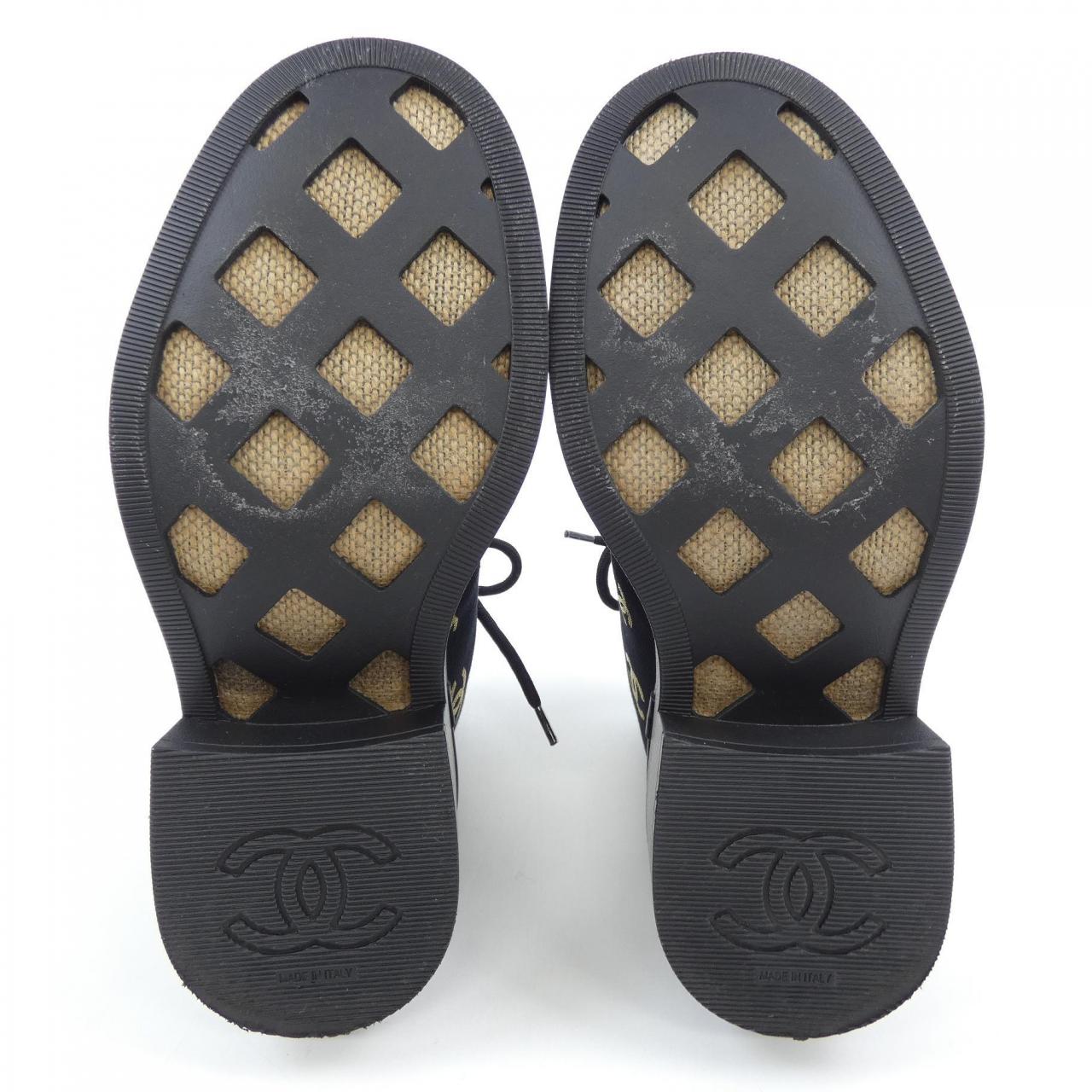 シャネル CHANEL レースアップ G39093Y56084 ブーツ