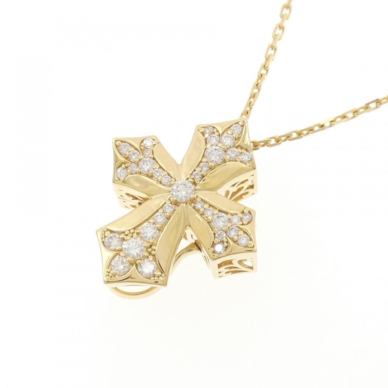 ユキザキ ダブルトップ ネックレス 0.56CT