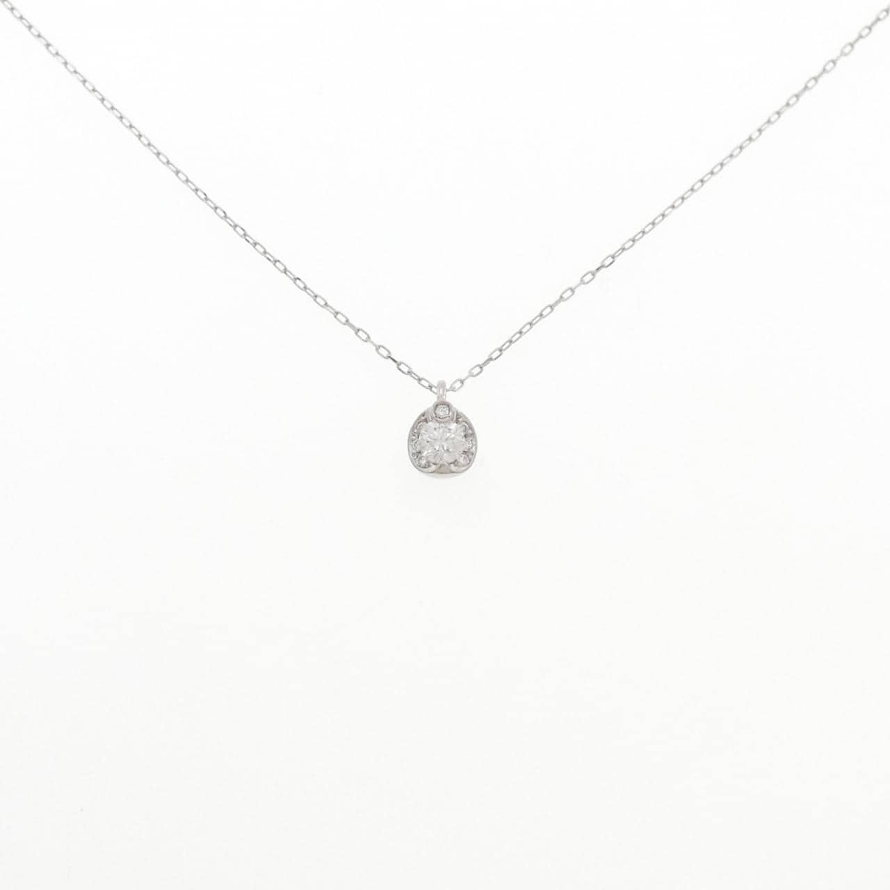 PT900/PT850 ダイヤモンド ネックレス 0.321CT