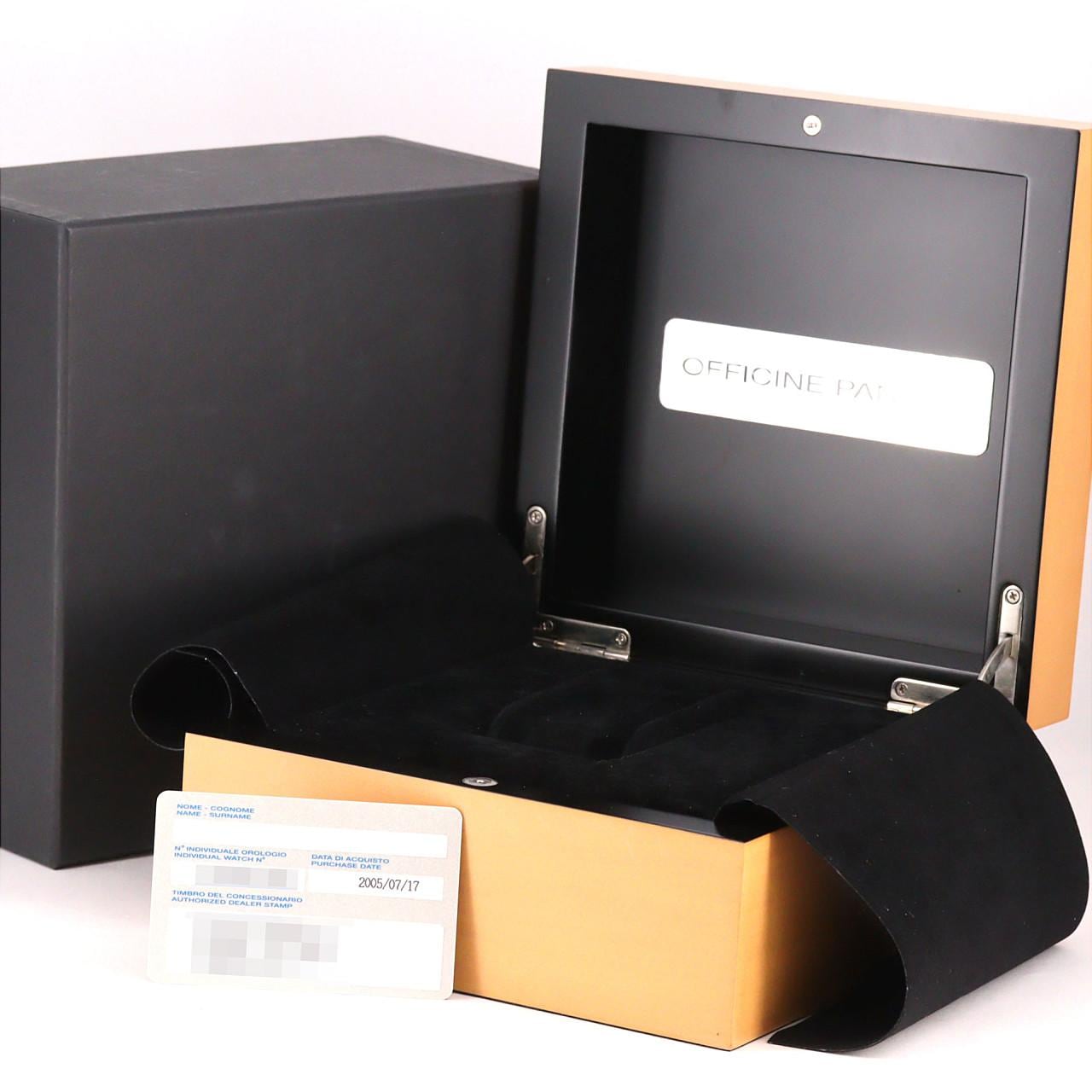 【ノーメンテナンス還元価格】パネライ ルミノールマリーナ PAM00051 SS 自動巻