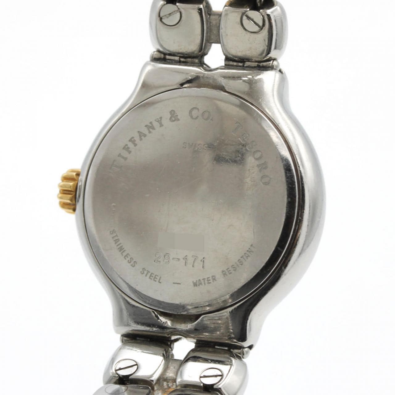 【ノーメンテナンス還元価格】ティファニー テソロ コンビ 85/70 SSxYG クォーツ