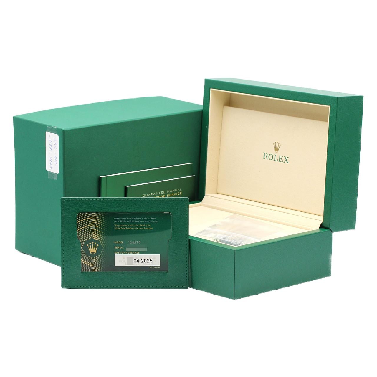 ロレックス エクスプローラーI 124270 SS 自動巻 ランダム番