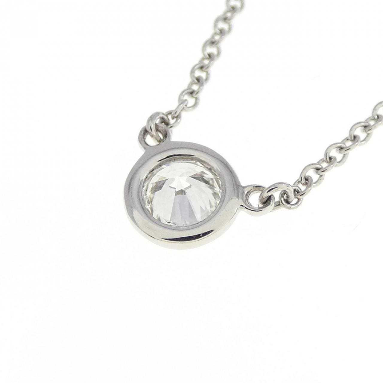 ティファニー バイザヤード ネックレス 0.28CT H VS1 EXT