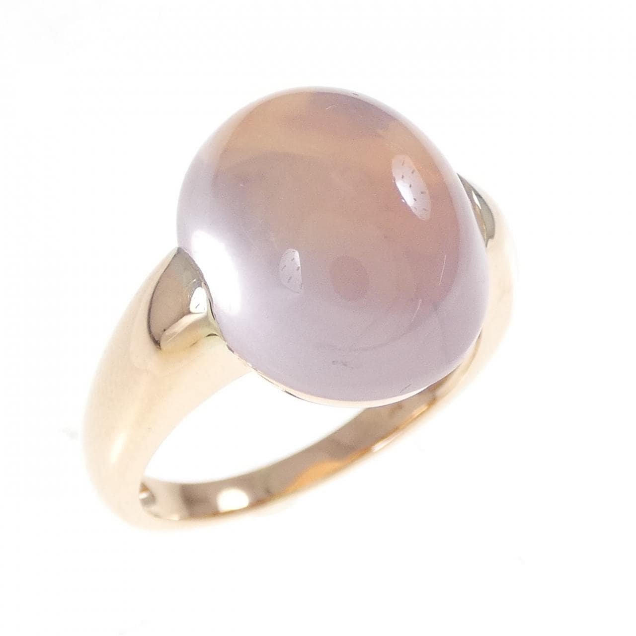 K18PG ローズクオーツ リング