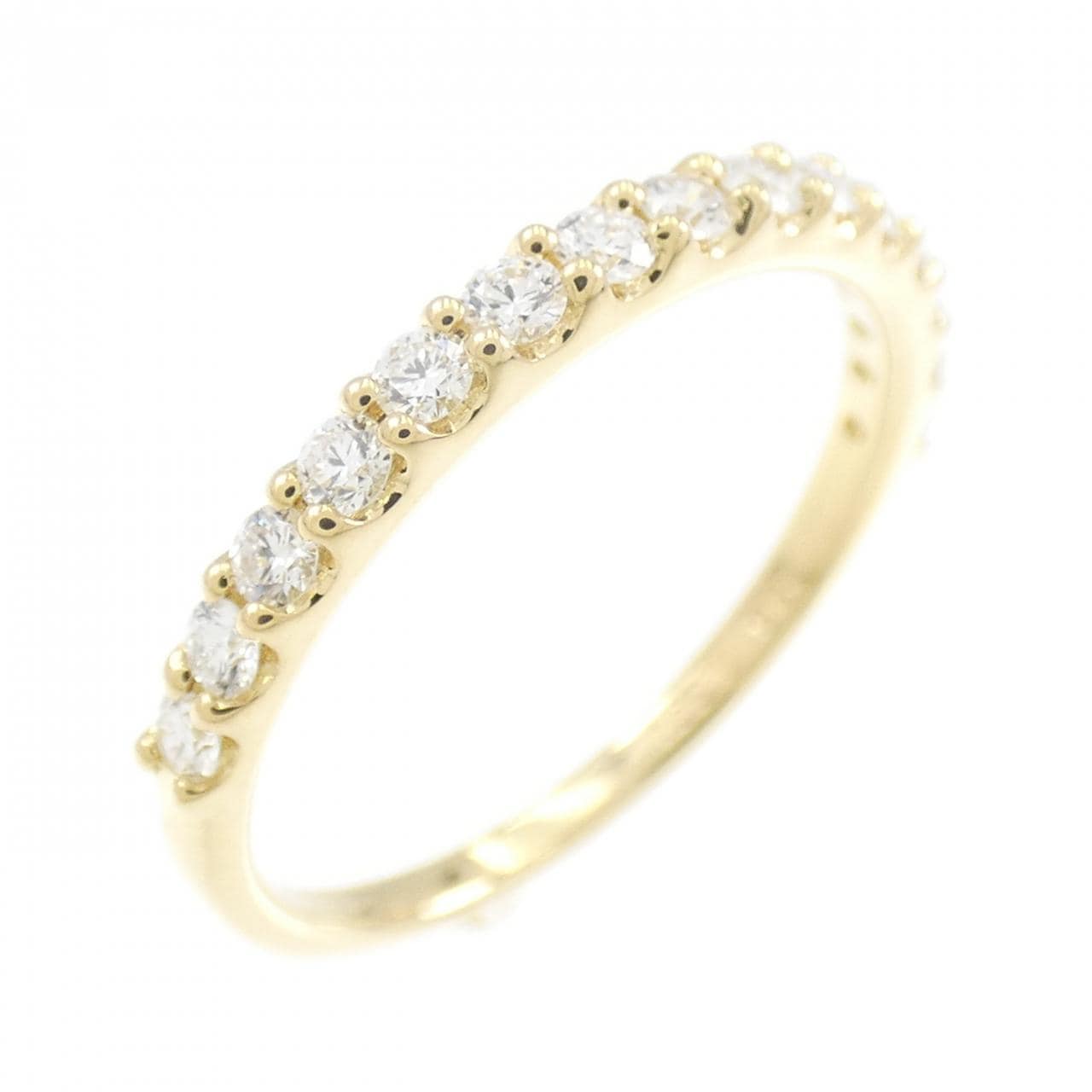 [新品] K18YG 半永恒钻石戒指 0.301CT