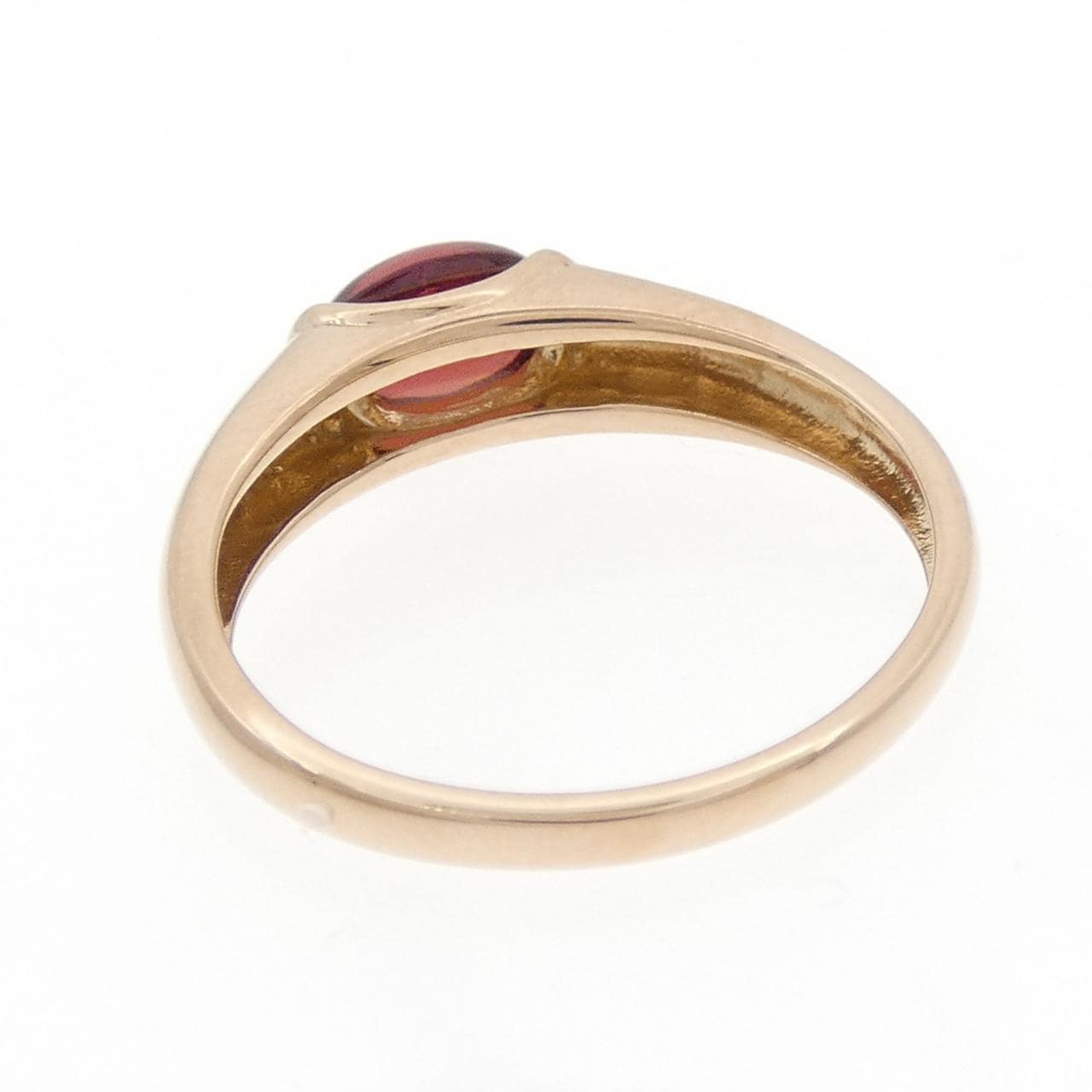 K18PG ガーネット リング