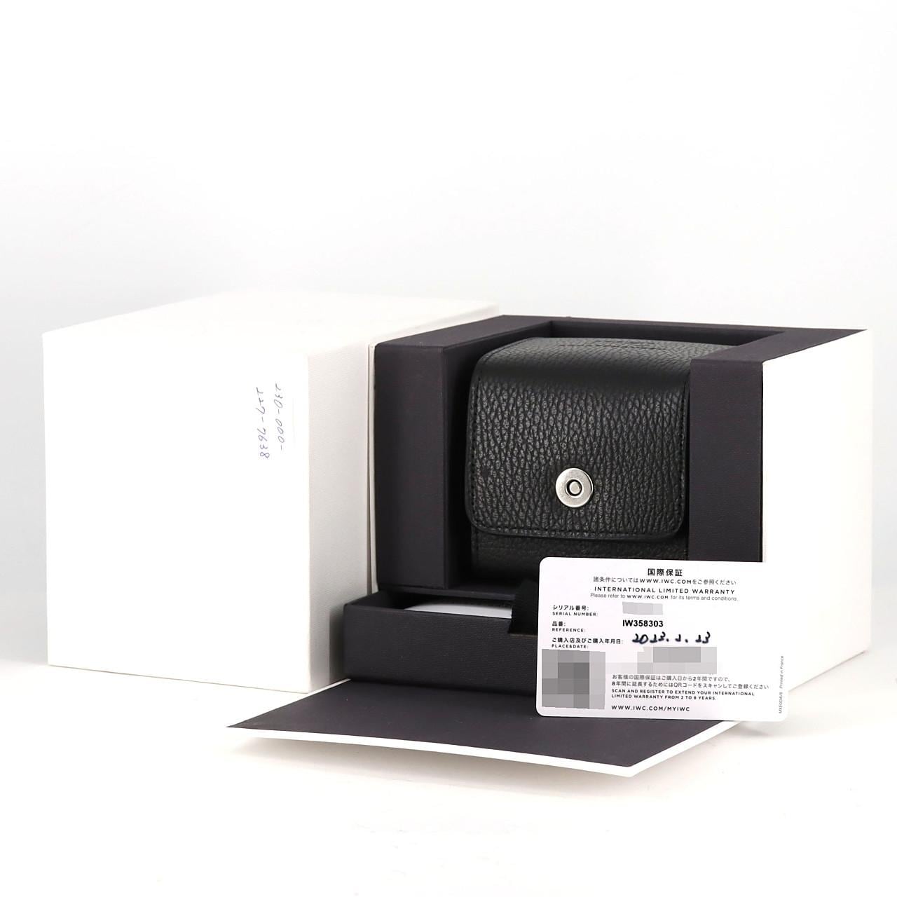 IWC ポルトギーゼオートマティック40 IW358303 SS 自動巻