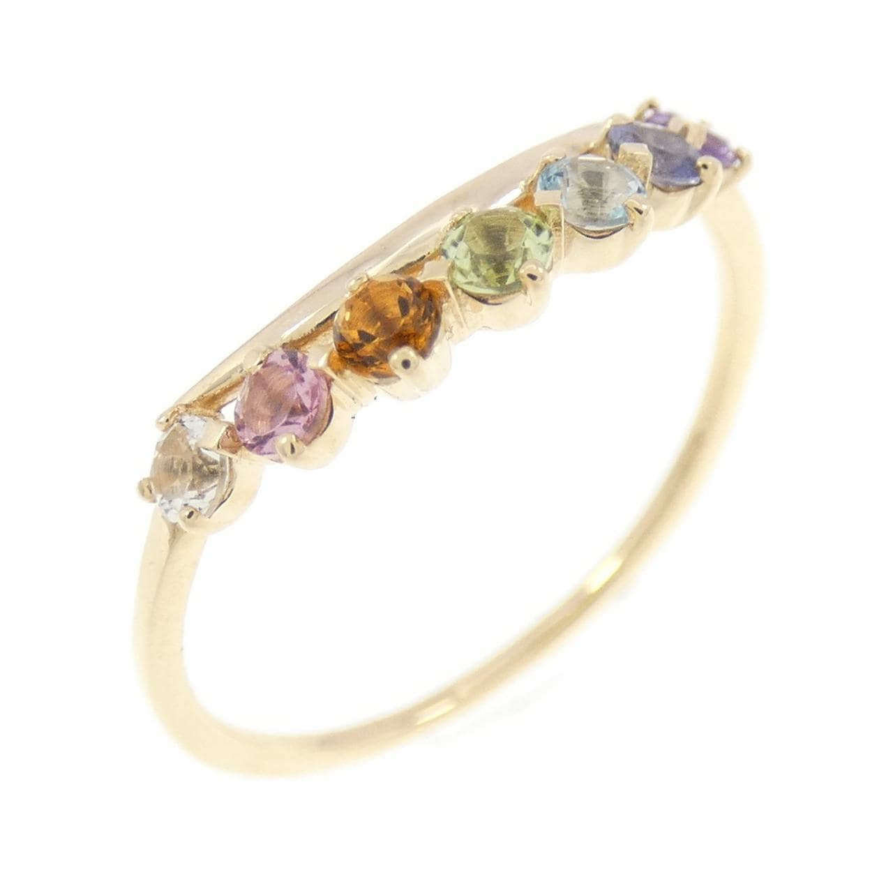 スタージュエリー カラーストーン リング