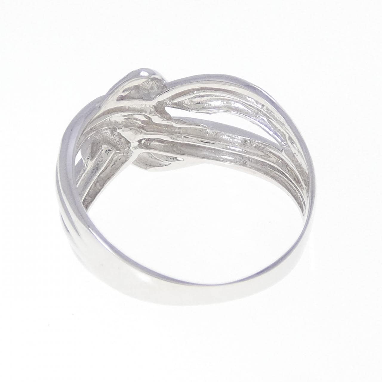 K10WG ダイヤモンド リング 0.01CT