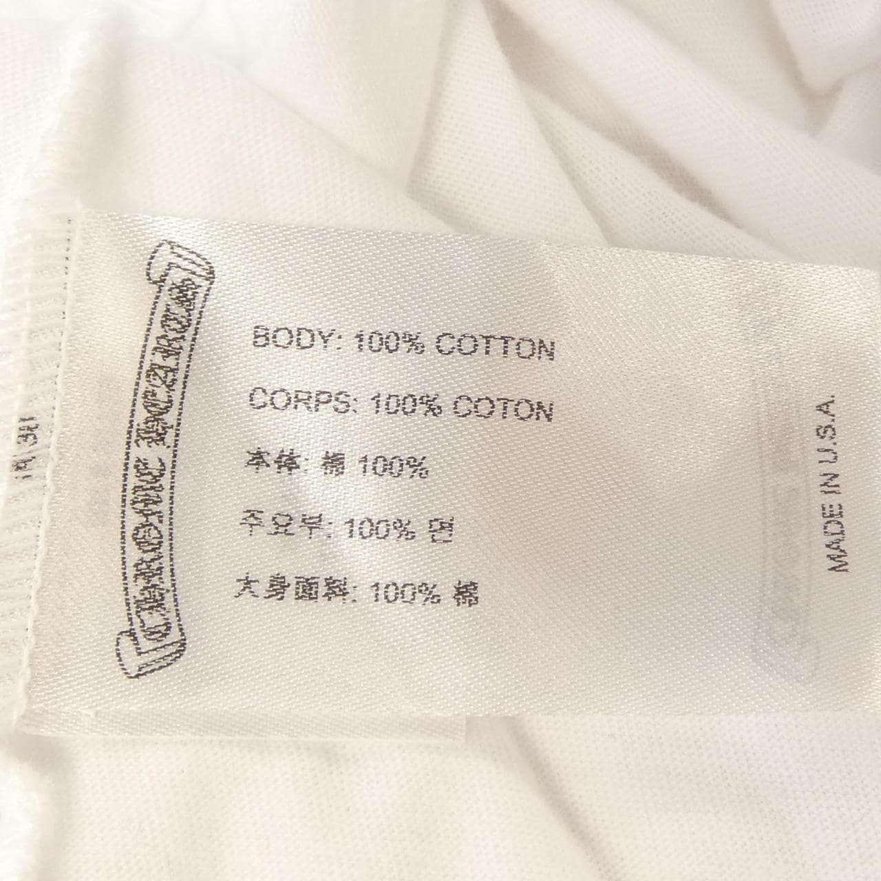 クロムハーツ CHROME HEARTS 408129112******01D Tシャツ