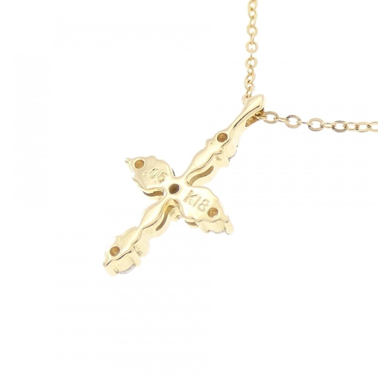 アーカー フェアリークロス ネックレス 0.05CT