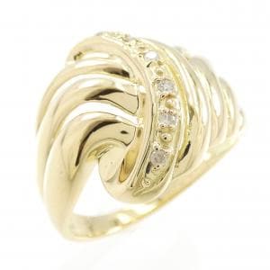 K18YG ダイヤモンド リング 0.04CT