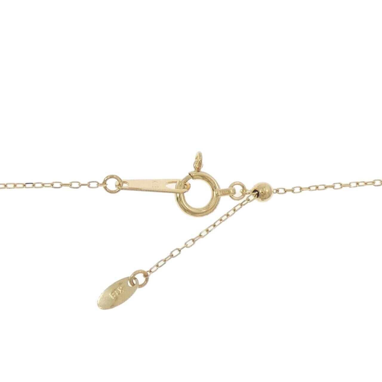 K18YG  クロス オニキス ネックレス