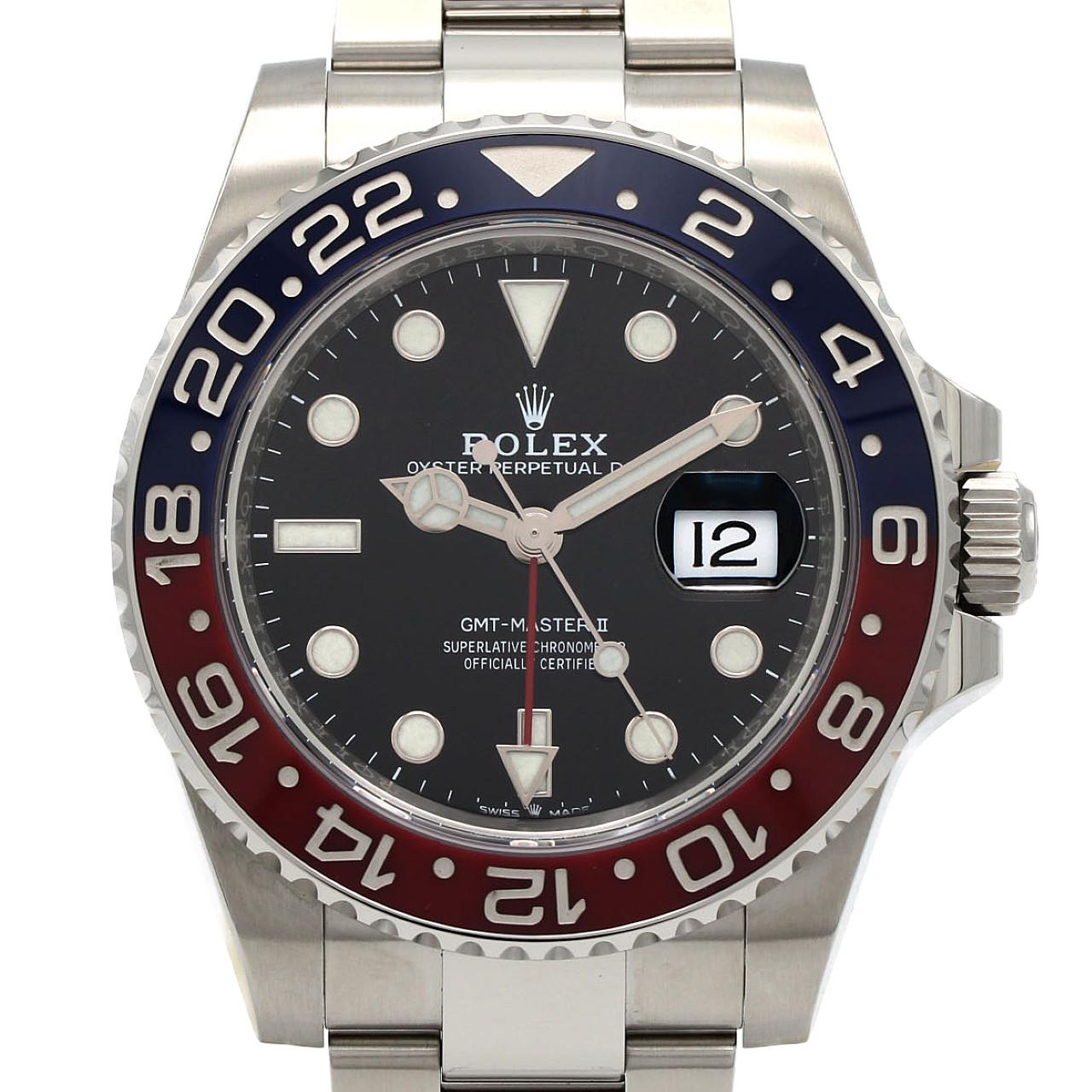 ロレックス GMTマスターⅡ 126710BLRO･3 SS 自動巻 ランダム番