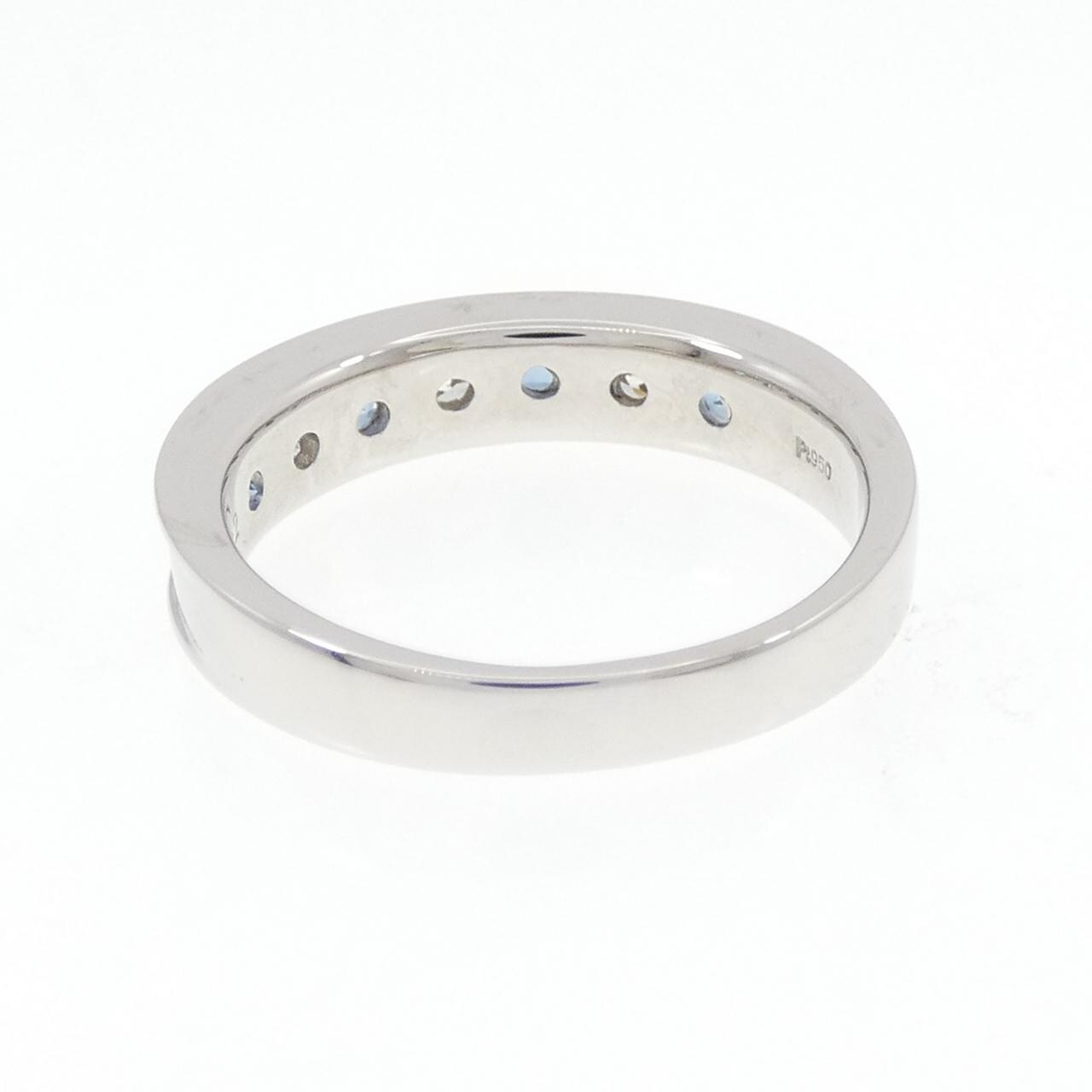 PT950 アクアマリン リング 0.37CT
