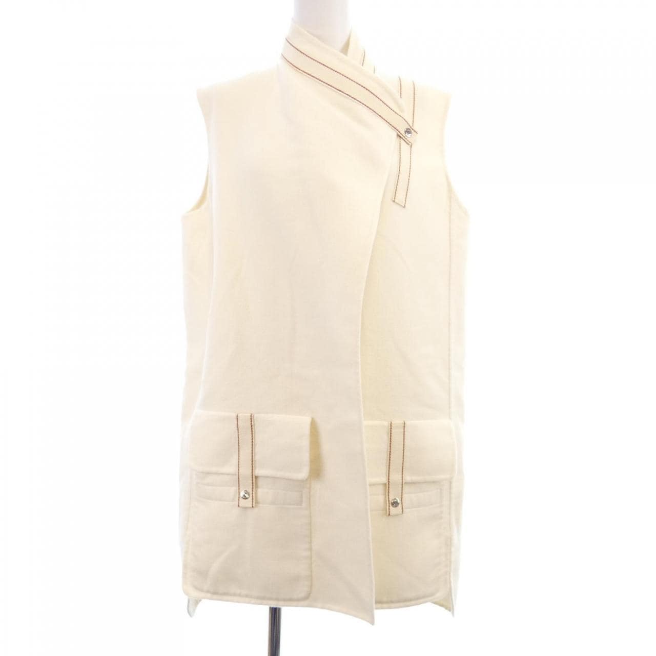 エルメス HERMES *06-7102. ロングベスト