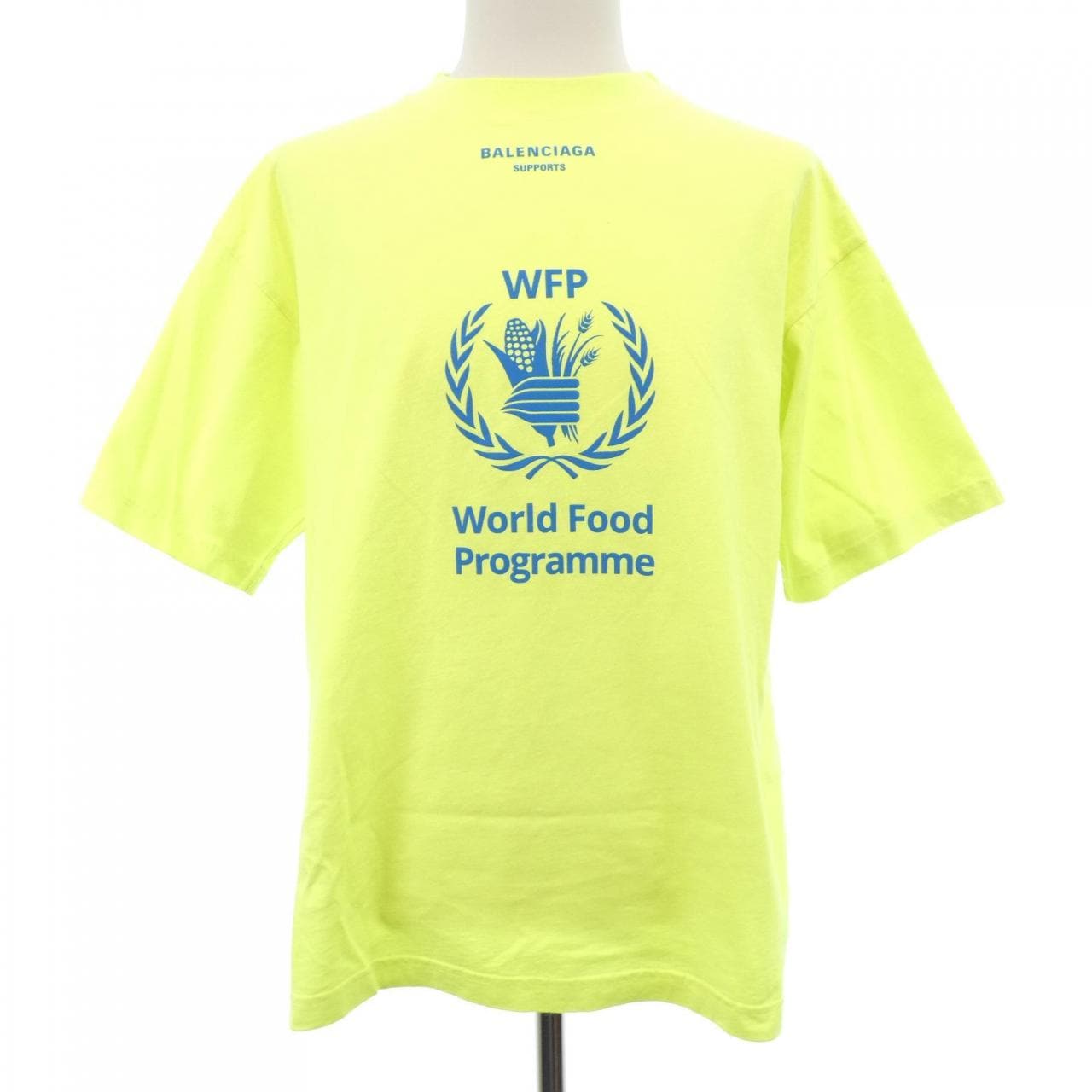 バレンシアガ BALENCIAGA THE WORLD FOOD PROGRAMME 541705 TCV36 Tシャツ