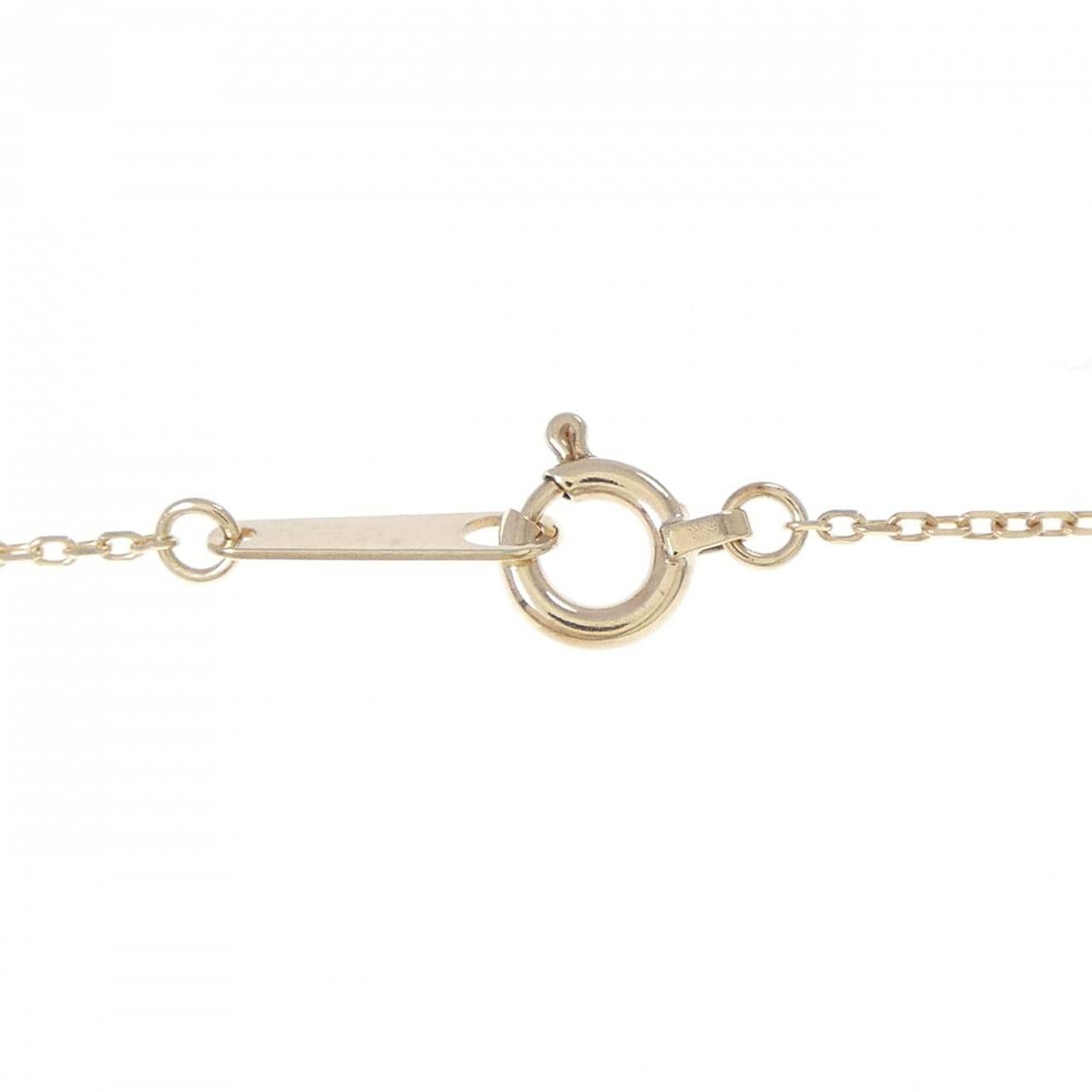 K10YG ダイヤモンド ネックレス 0.01CT