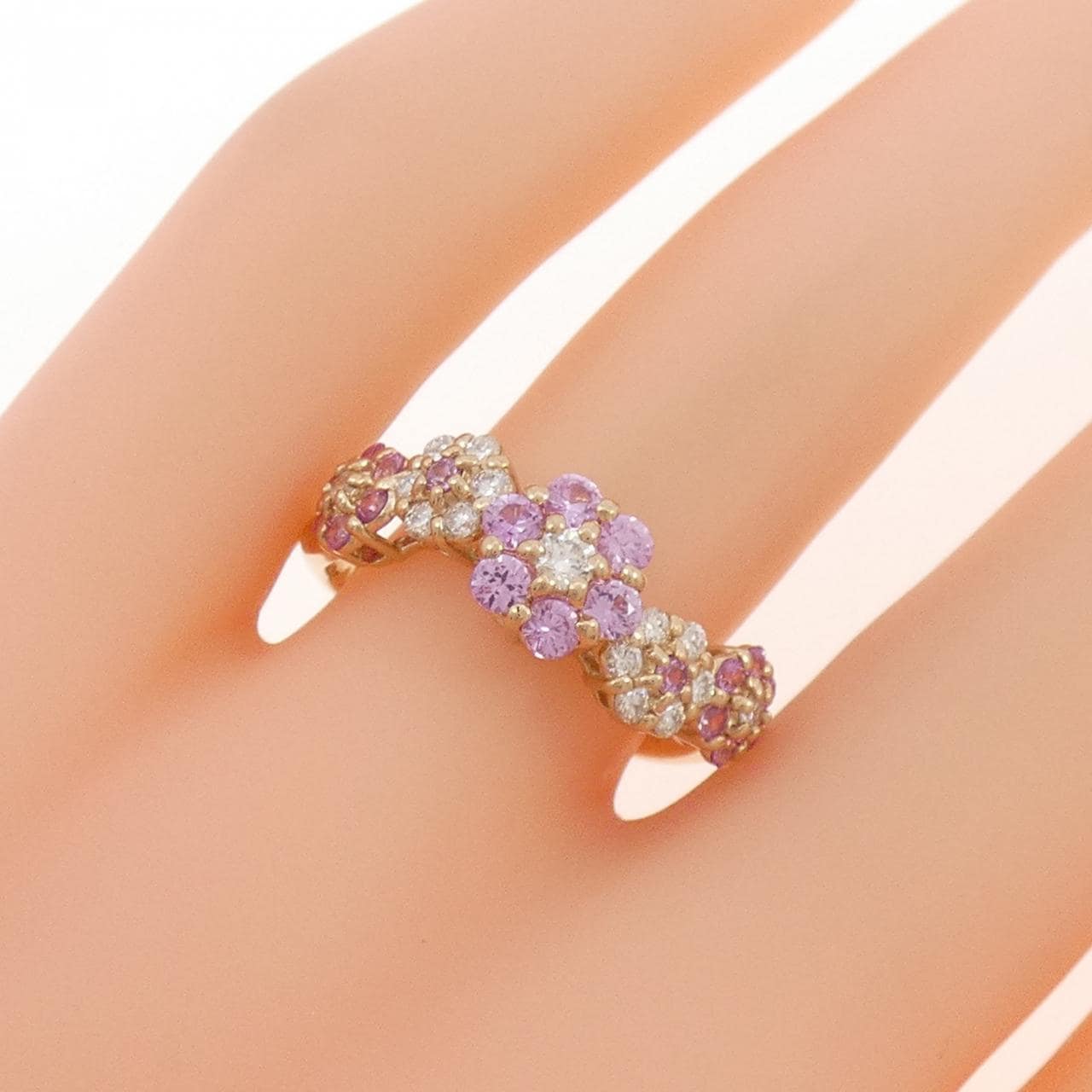 ポンテヴェキオ サファイヤ リング 0.67CT