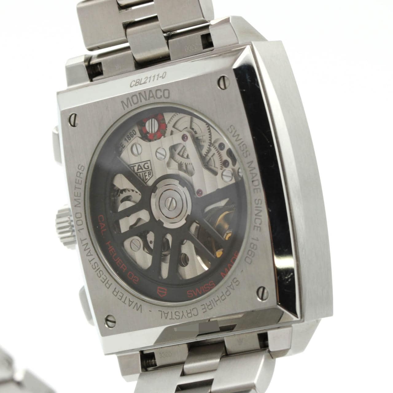 【ノーメンテナンス還元価格】タグ･ホイヤー モナコ･キャリバーホイヤー02クロノグラフ CBL2111.BA0644 SS 自動巻