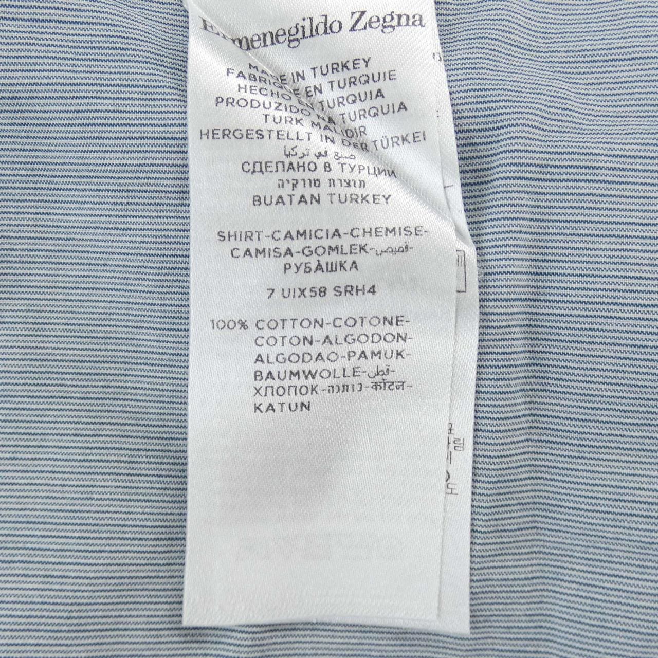 エルメネジルドゼニア Ermenegildo Zegna シャツ