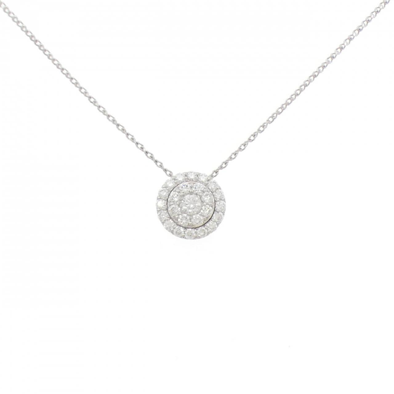 PT900/PT850 ダイヤモンド ネックレス 0.73CT