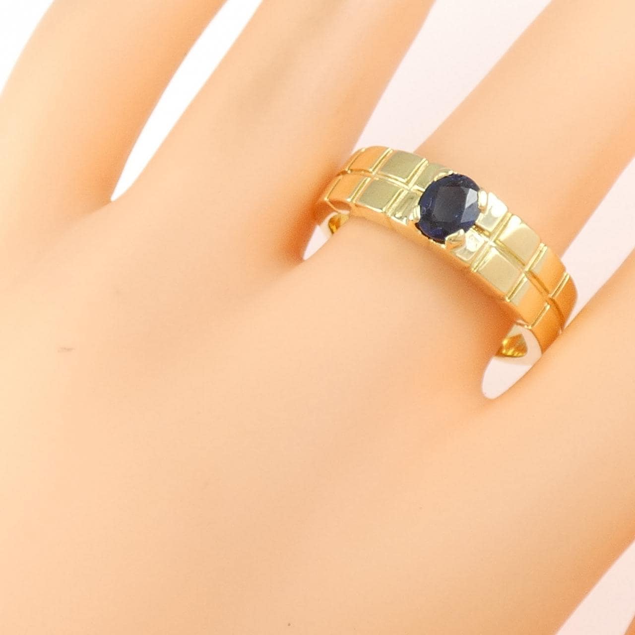 プリマビジュー サファイヤ リング 0.76CT